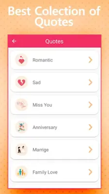 Romantic Ringtones android App screenshot 3